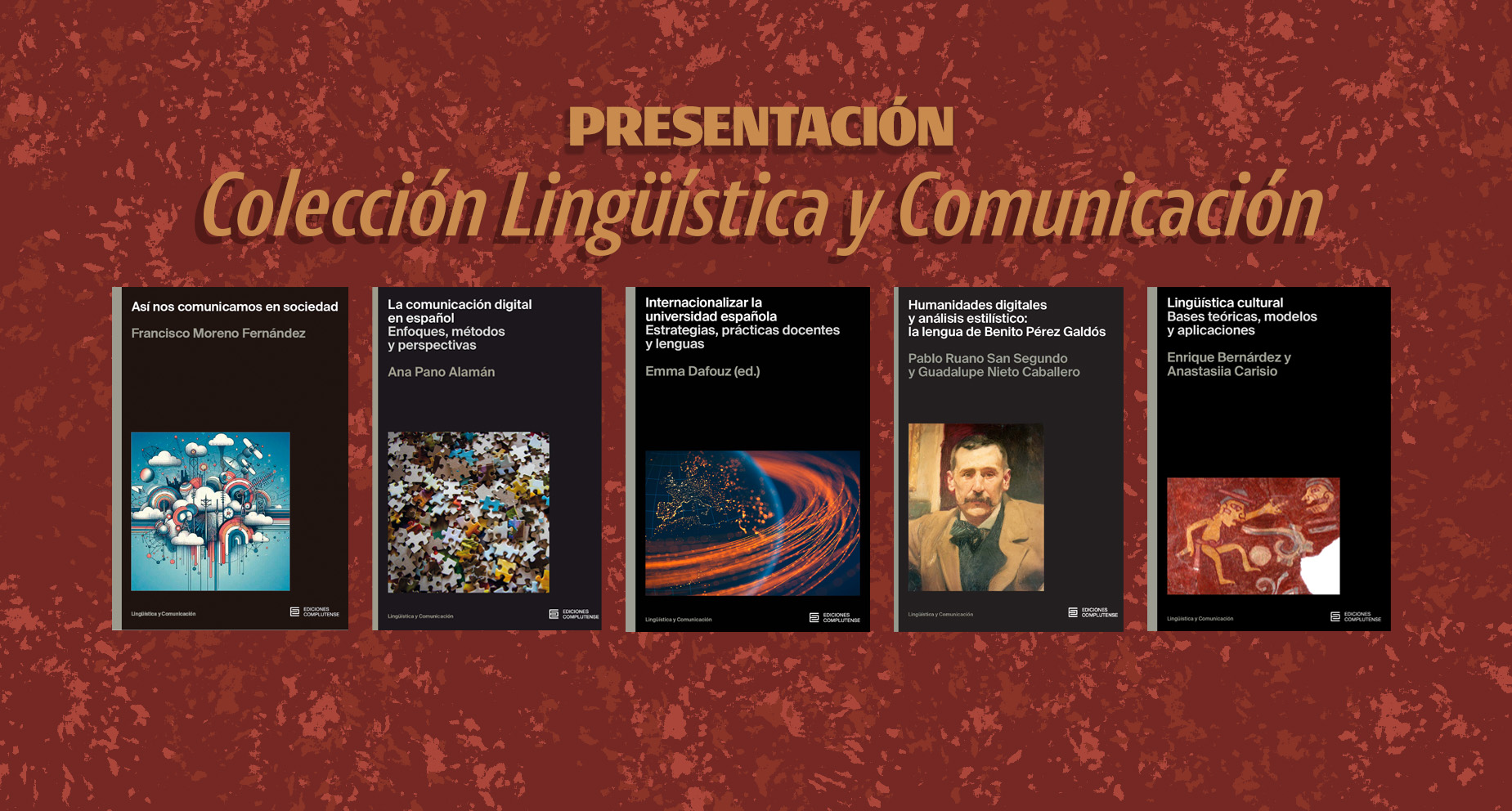 Presentamos la colección Lingüística y Comunicación